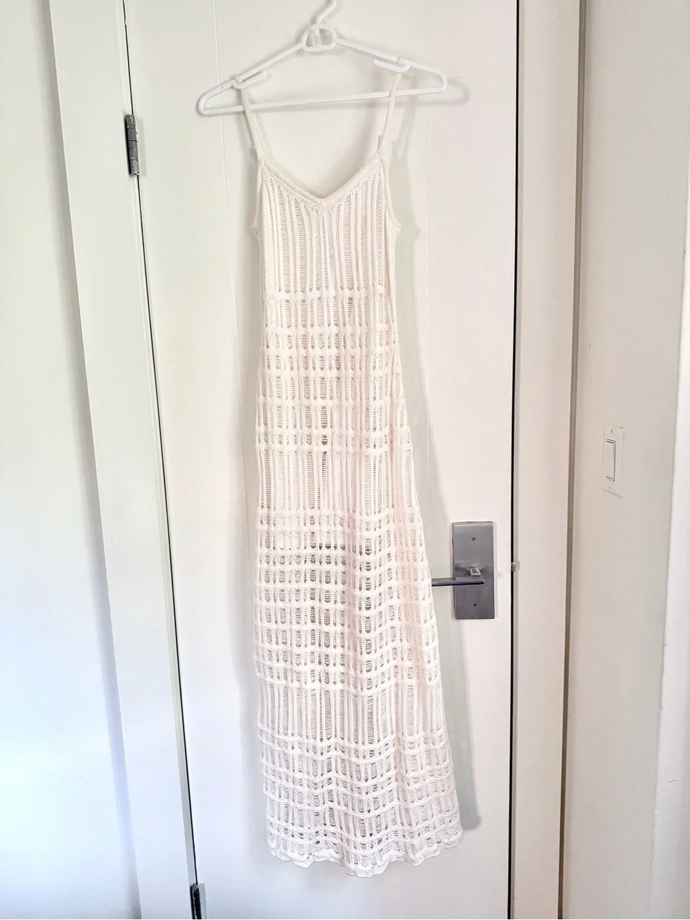 Abercrombie & Fitch crochet style maxi dress XS
